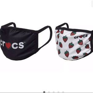 Crocs Strawberry Face Mask Set